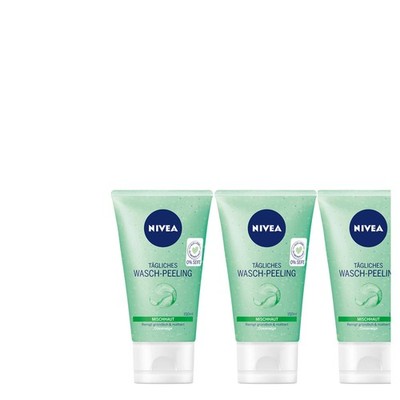 SALE 3 x NIVEA Wasch-Peeling tägliche Anwendung | Reinigung & Mattierung | Alge