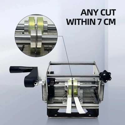 Edge Banding Tape Slitting Machine, Hand-cranked Electric Dust-free Cutting Tape