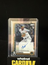 2025 Topps Chrome Update Baseball Michel Otanez Rookie Auto Athletics RC