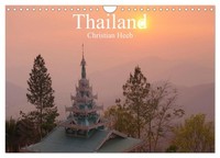 "Calendar 2027 · US Version · Thailand Christian Heeb (Wall Calendar 2027 12\" × 8"
