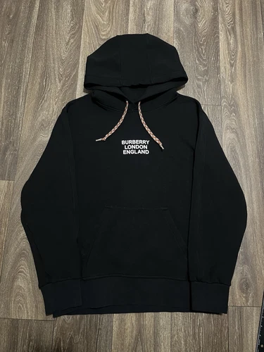 Burberry London England Pullover Felpa con Cappuccio Uomo M