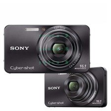 Sony Cyber-shot DSC-W570 Digital Camera 16.1 MP 5x Optical Zoom Black