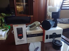 Sony Alpha ZV-E10 2 lenses flash