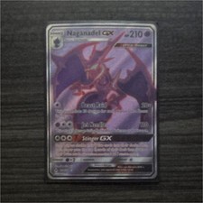 Pokémon Naganadel GX Ultra Rare Full Art Holo Sm-Forbidden Light 121/131 Card on eBay