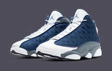 Jordan 13 “Flint” Retro Navy White Gray 414571-404 MEN'S Size US 7-12
