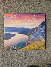 Sunsets| 16 - Month 2025 Calendar 