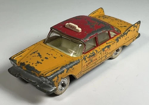 Vintage Dinky Toys 1959 Plymouth Plaza 265 Taxi Car England