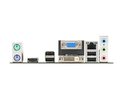 I/O Shield BACKPLATE For MSI H55M-E21 & H55M-E23 Motherboard IO