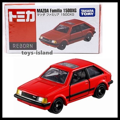 Tomica Reborn Mazda Familia 1500XG Red TOMY Diecast Car 2026 Jan