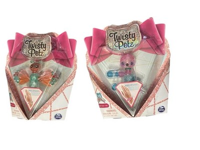 Twisty Pets  briar Fawn  Series 6 - Transforms Pet to Bracelet Sloth & Butterfly
