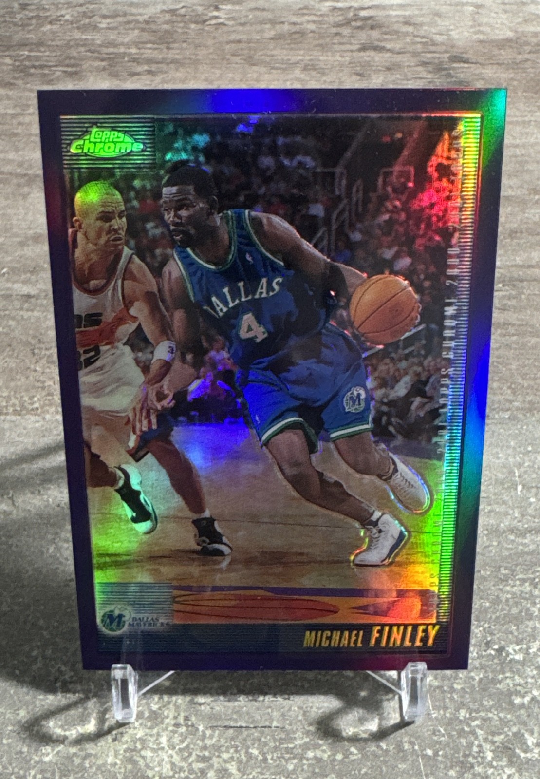 2000-01 Topps Chrome - Michael Finley #82 Refractor