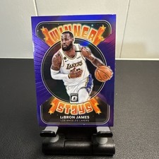 2021-22 Panini Donruss Optic - Winner Stays LeBron James #3 Purple Prizm