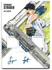 2022 Panini Diamond Kings #DMS-SS Spencer Strider DK Materials Signatures