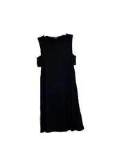 M American Eagle Soft & Sexy Black Sleeveless Swing Dress