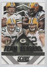 2015 Score Team Leaders Aaron Rodgers Clay Matthews Eddie Lacy Jordy Nelson 0w8