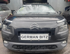 CITROEN C4 CACTUS 2014-2018 COMPLETE FRONT BUMPER BLACK EXL *BREAKING*