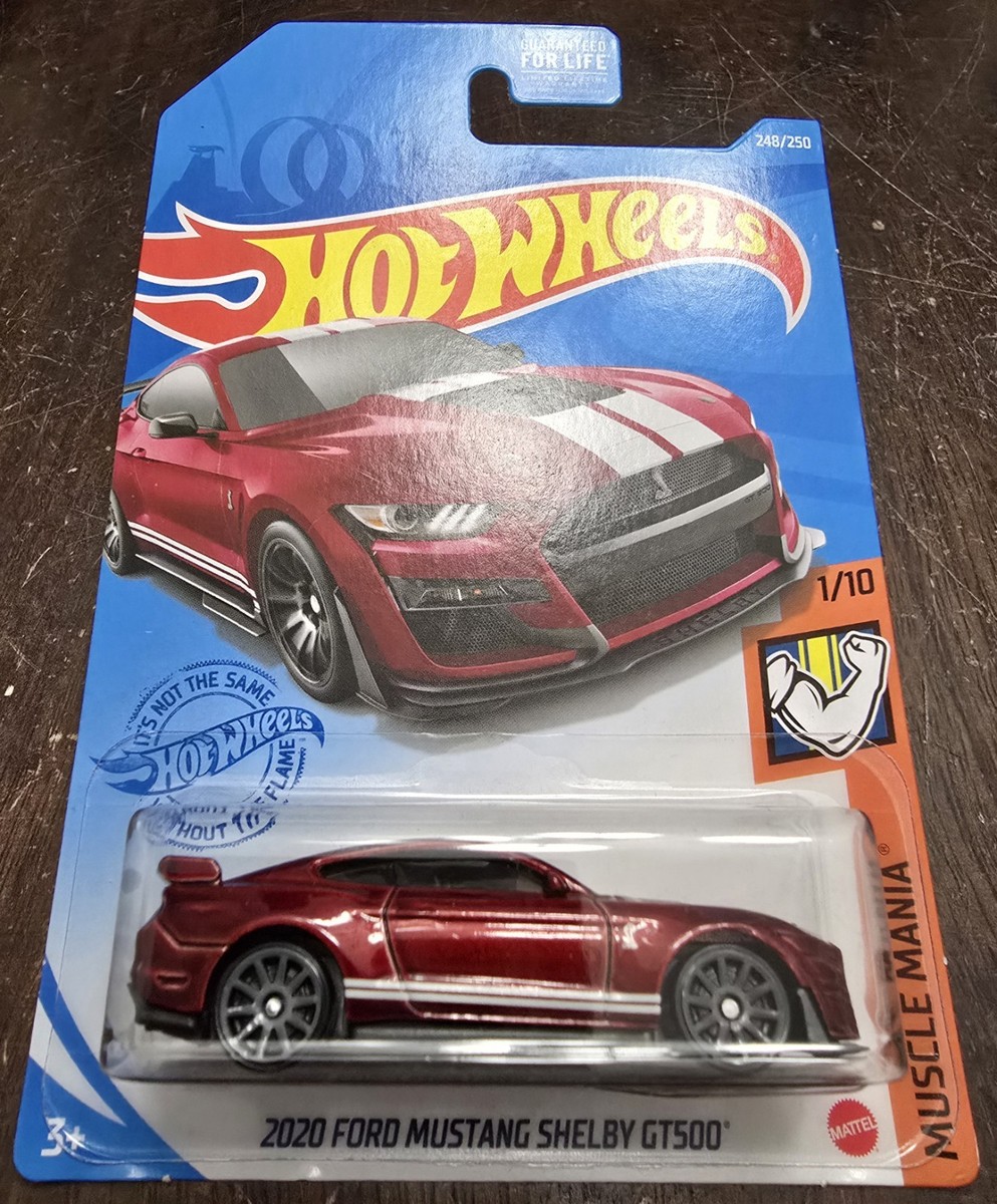 Hot Wheels 2020 Ford Mustang Shelby GT500 Red HW Muscle Mania