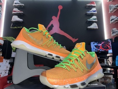 NIKE KD 8 (VIII) TEXAS LONGHORN NIKE Size 10.5  RARE  