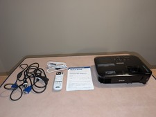 Epson EX5210 H429A 2800 Lumens 3LCD Projector 63 Lamp Hours W/Remote Manual