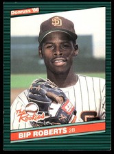 Bip Roberts 1986 Donruss The Rookies #33 Padres MLB READ FREE SHIP AutographDen