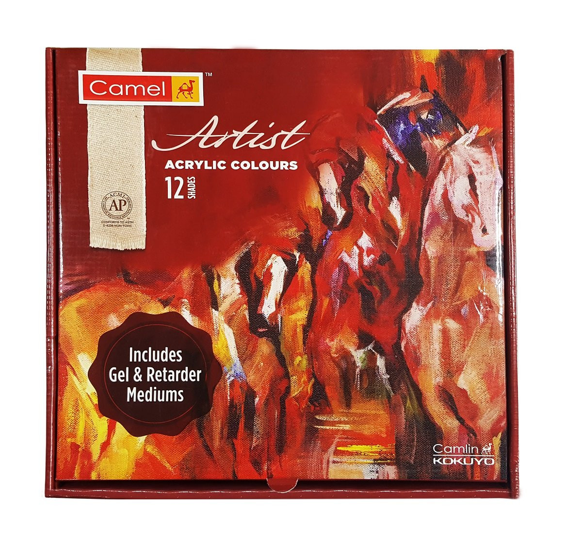 Camlin Kokuyo Brush Pen, 12 Shades (Multicolor