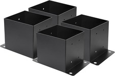 6X 6 Post Base 4 Pcs,Inner Size 5.6