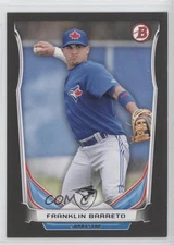 2014 Bowman Draft Top Prospects Asia Exclusive Black Franklin Barreto #TP-78