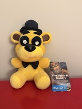 FNAF Five Nights at Freddy's Golden Freddy Walmart Authentic Funko 2016 Plush
