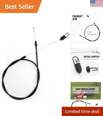 #ad Reliable Replacement Drive Control Cable for Troy Bilt Lawn Mower Models 12AI $14.99