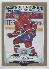 2019-20 Upper Deck O-Pee-Chee Update Marquee Rookies Gold Nick Suzuki Rookie RC