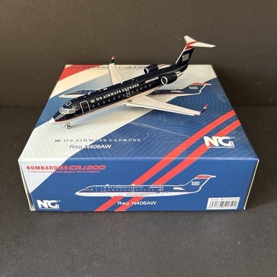 NG Models 1:200 US Airways Express CRJ-200 N406AW Diecast 52050 Air Wisconsin
