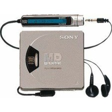  Used Sony MZ-E55 Portable MiniDisc Player Non-MDLP, Compact Design