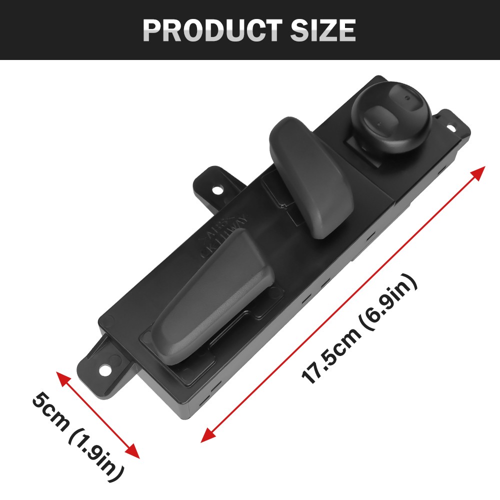 Front Left Driver Power Seat Switch – Fits Hyundai Sonata 2015–2019 & Tucson 2016–2020