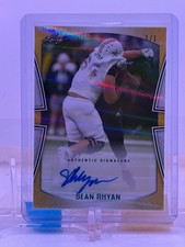 2019 Leaf US Army All-American Bowl Gold Super AUTO #BA-SR1 Sean Rhyan 1/1