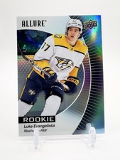 Upper Deck Allure Hockey Black Rainbow Rookie #136 Luke Evangelista Predators