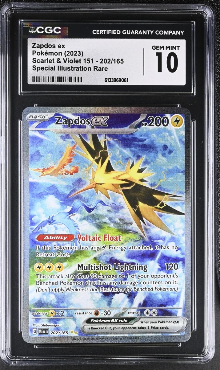 Lightning Pokémon TCG Grade 10 Rare Individual Collectible Card