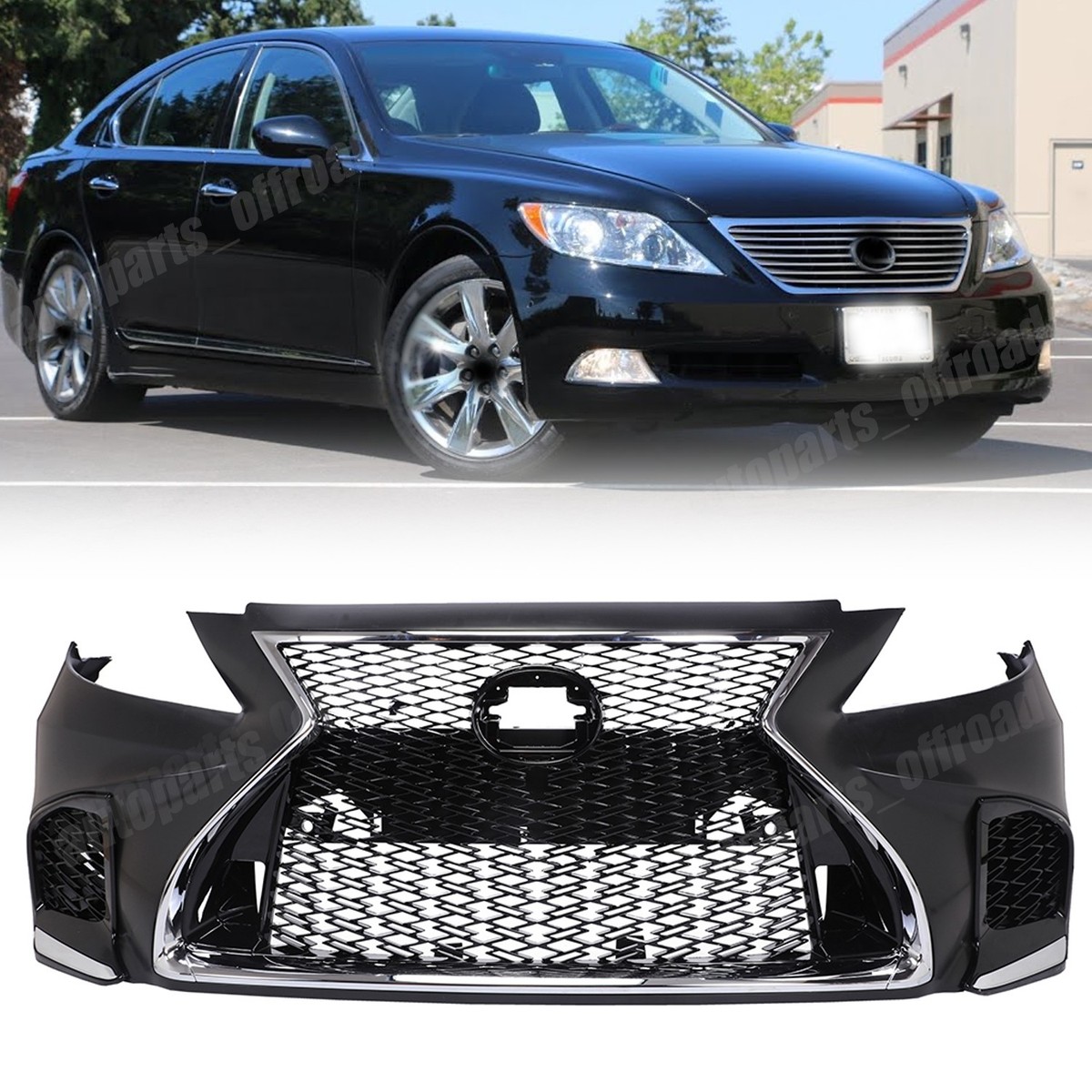 Front Bumper Cover For Lexus LS460 07-09 Upgrade to F Sport Style