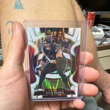 Panini 2025 Select Football Evan Brown #24 White /799 