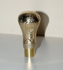 New Designer Brass Round Head Only Handle For Victorian Wood Walking Stick Cane
