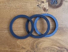 2" Gas Meter Union Washer, for G16, U25, G25, U40, 3 pack