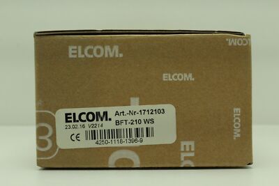 Elcom 1712103 ( BFT-210 WS ) Haustelefon / Freisprecheinrichtung ''Neu&OVP''