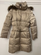 Immaculate Marvin Richards Padded Quilted Beige Coat. Size S (worn Once)