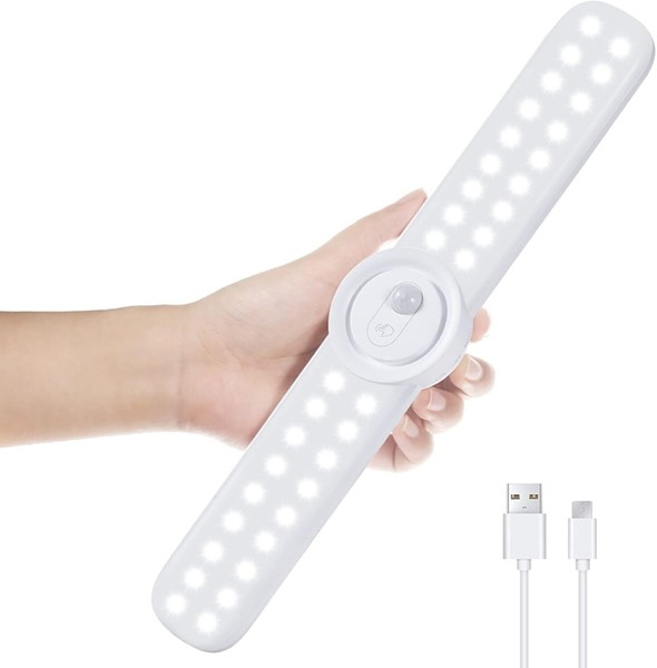Anpro Schrankbeleuchtung 84 Led, 3 Farbtemperatur Bewegungssensor Fernbedienung-image