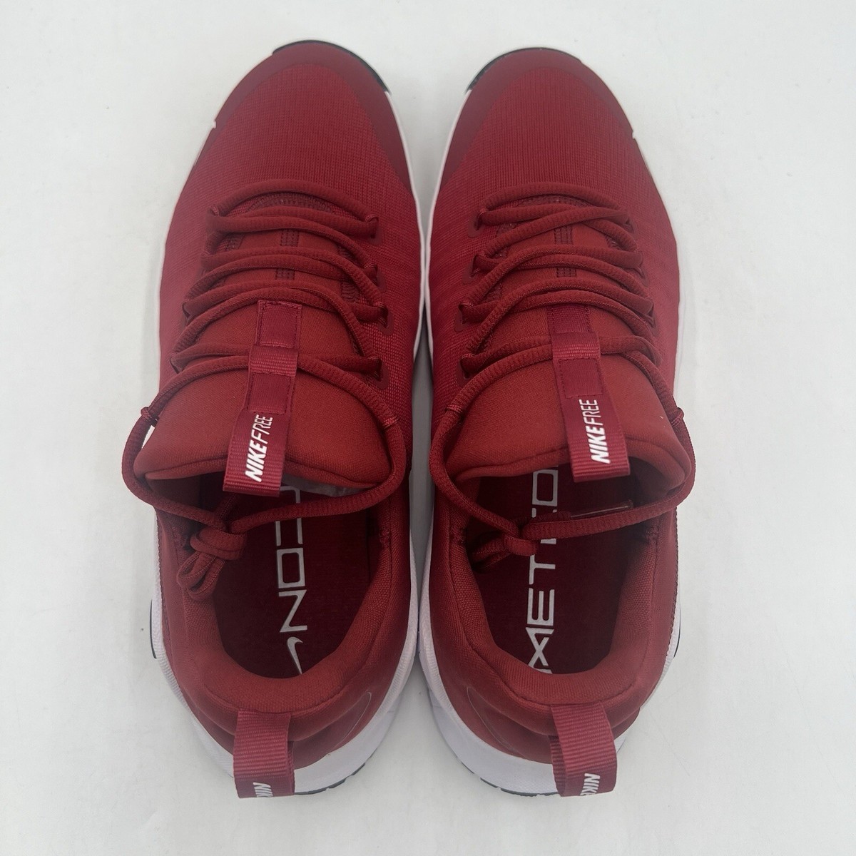 Men's Size 10.5 Nike Free Metcon 6 TB Team Crimson White Men's Size 10.5 Nike Free Metcon 6 TB Team Crimson White