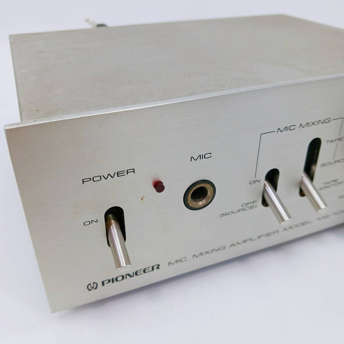 Pioneer マイクミキシングアンプ MA-10A PIONEER Mic Mixing Amplifier MA-10A AC100V 50/60Hz Tested