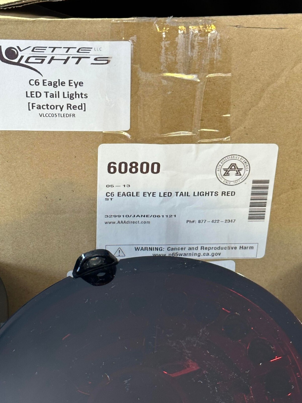 C6 Corvette LED Tail Lights Eagle Eye Brand 20052013 Smoked eBay