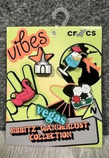 NEW Crocs Jibbitz Shoe Charms Las Vegas Wanderlust Collection 5 Pack Gambling