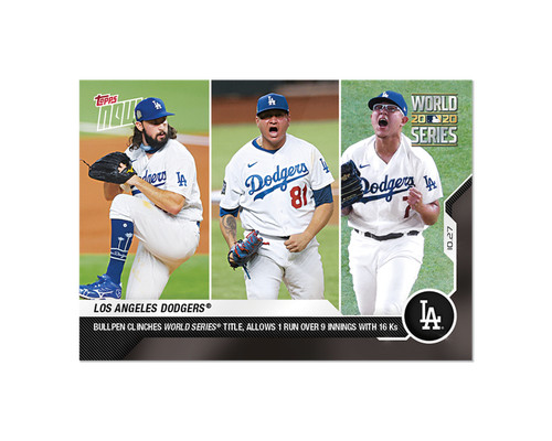 2020 Topps Now 480 LOS ANGELES DODGERS®