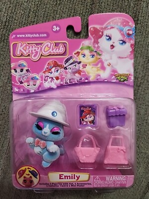 EMILY   Kitty Club   2016 Whatnot Toys   Single Figurine & Accessories Pack  NEW