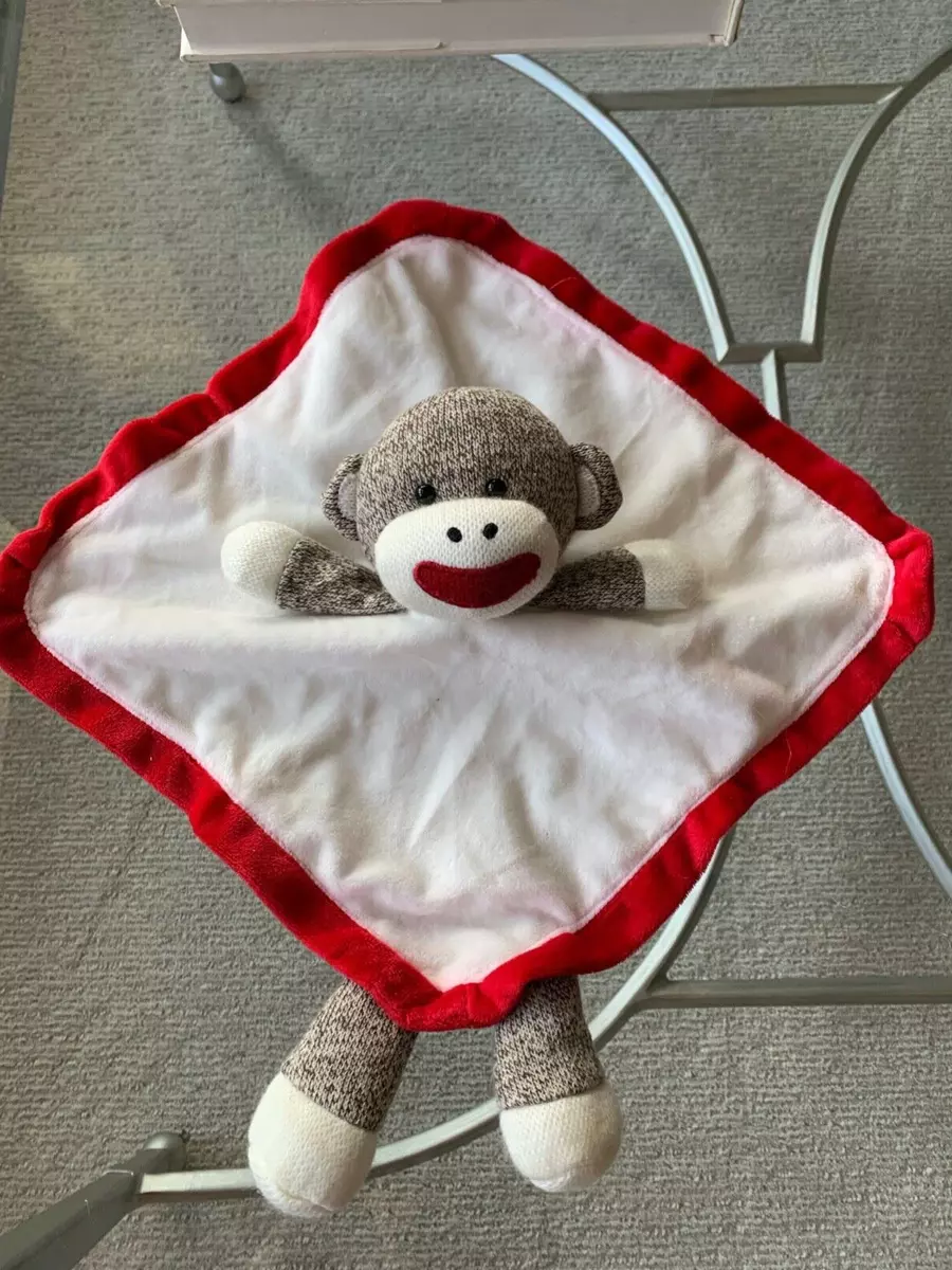 Sock monkey 2025 baby blanket